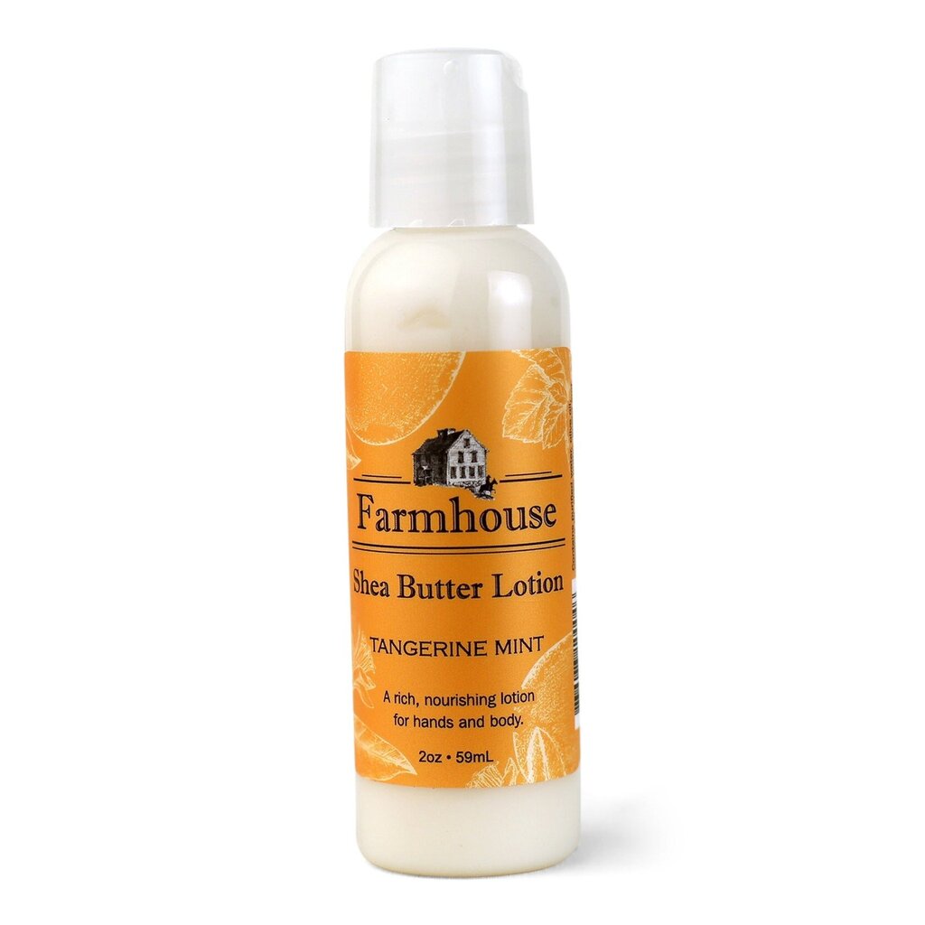 Tangerine Mint Farmhouse Shea Butter Mini Lotion 2 oz