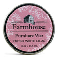 Fresh White Lilac Farmhouse Furniture Wax