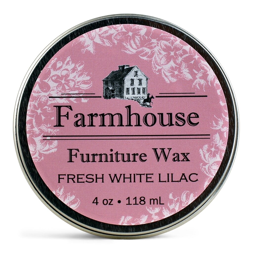 Fresh White Lilac Farmhouse Furniture Wax
