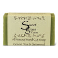 Green Tea & Seaweed Hand Cut Soap 3.8 OZ