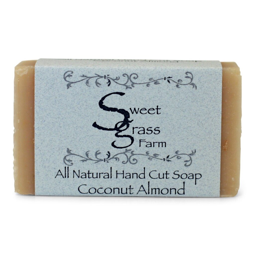 Coconut Almond Hand Cut Soap 3.8 OZ
