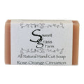 Rose Orange Cinnamon Hand Cut Soap 3.8 OZ