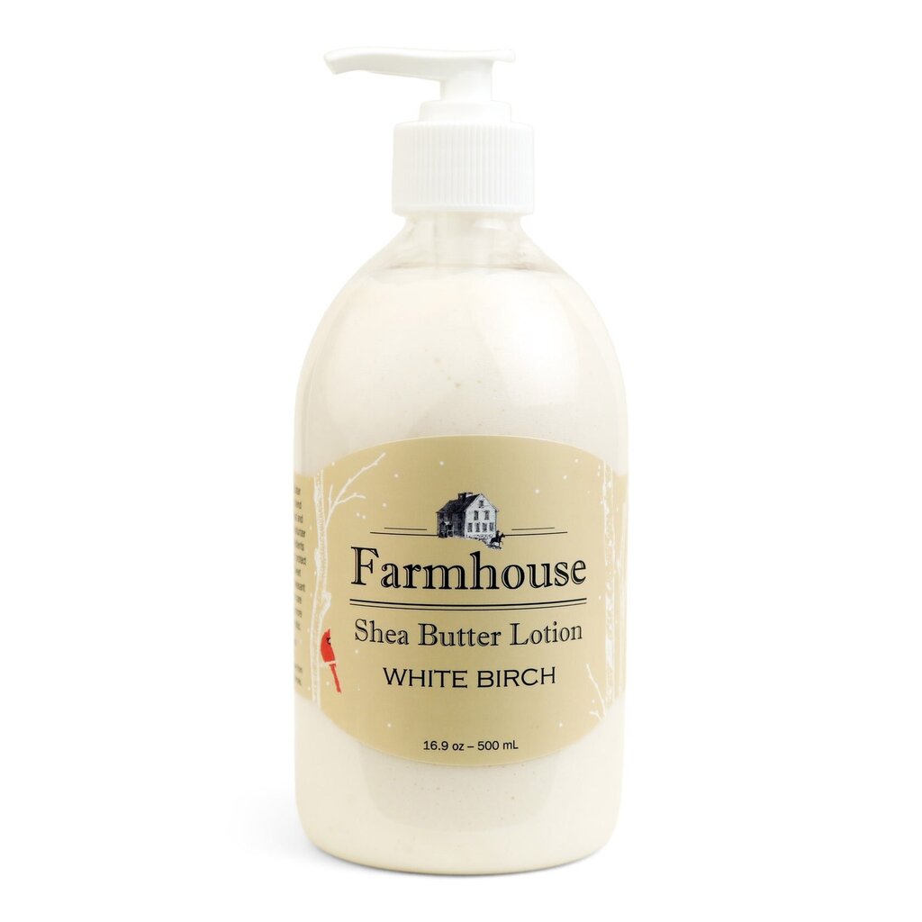 White Birch Farmhouse Shea Butter Lotion 16.9 oz