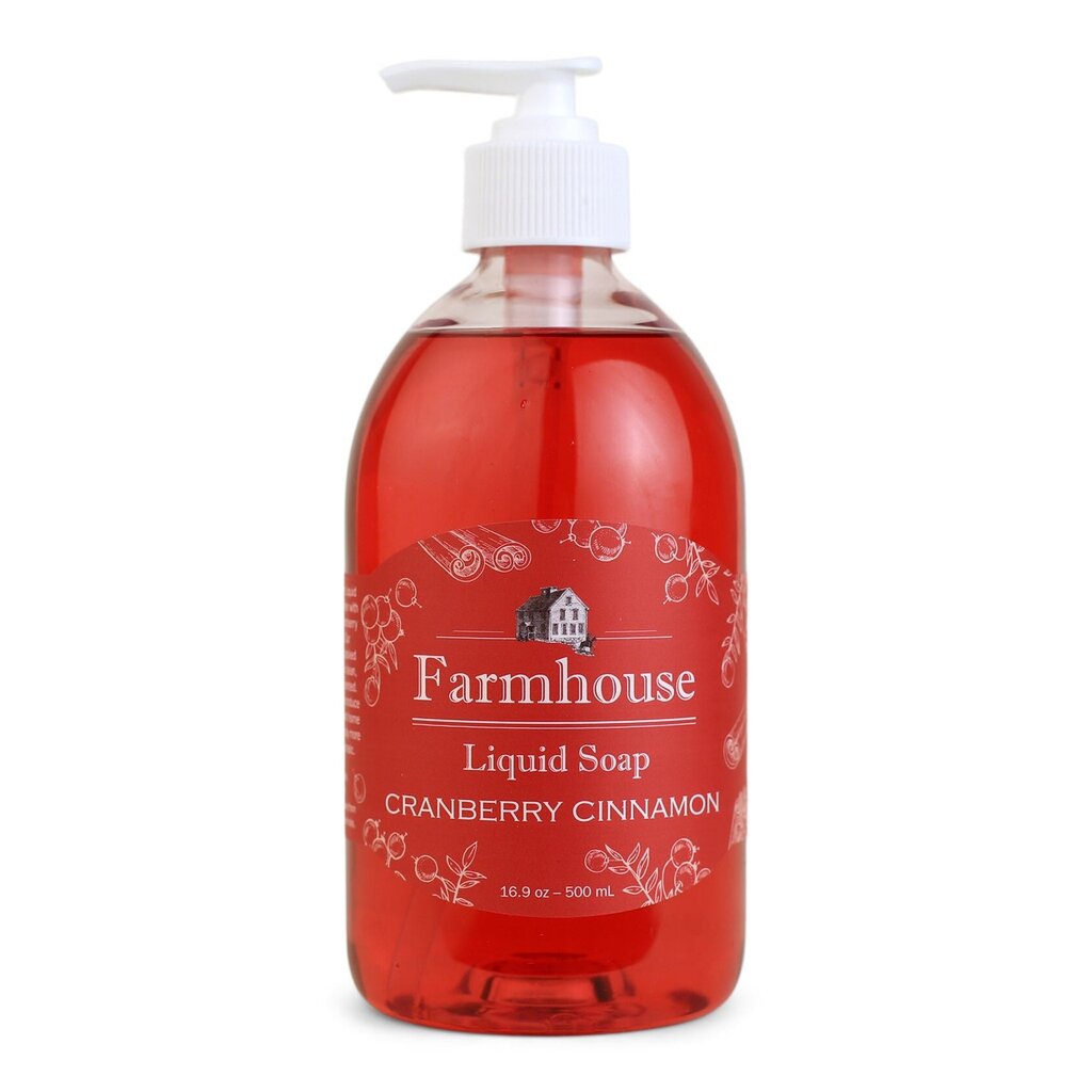 Cranberry Cinnamon Farmhouse Liquid Soap 16.9 OZ