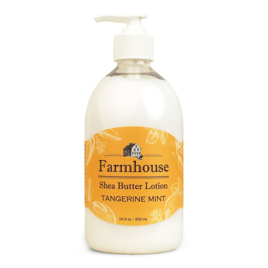 Tangerine Mint Farmhouse Shea Butter Lotion 16.9 oz