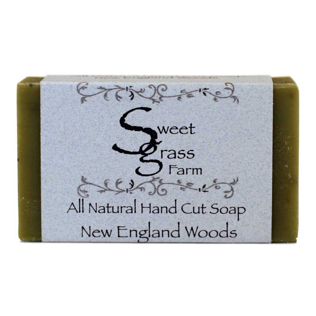 New England Woods Hand Cut Soap 3.8 OZ