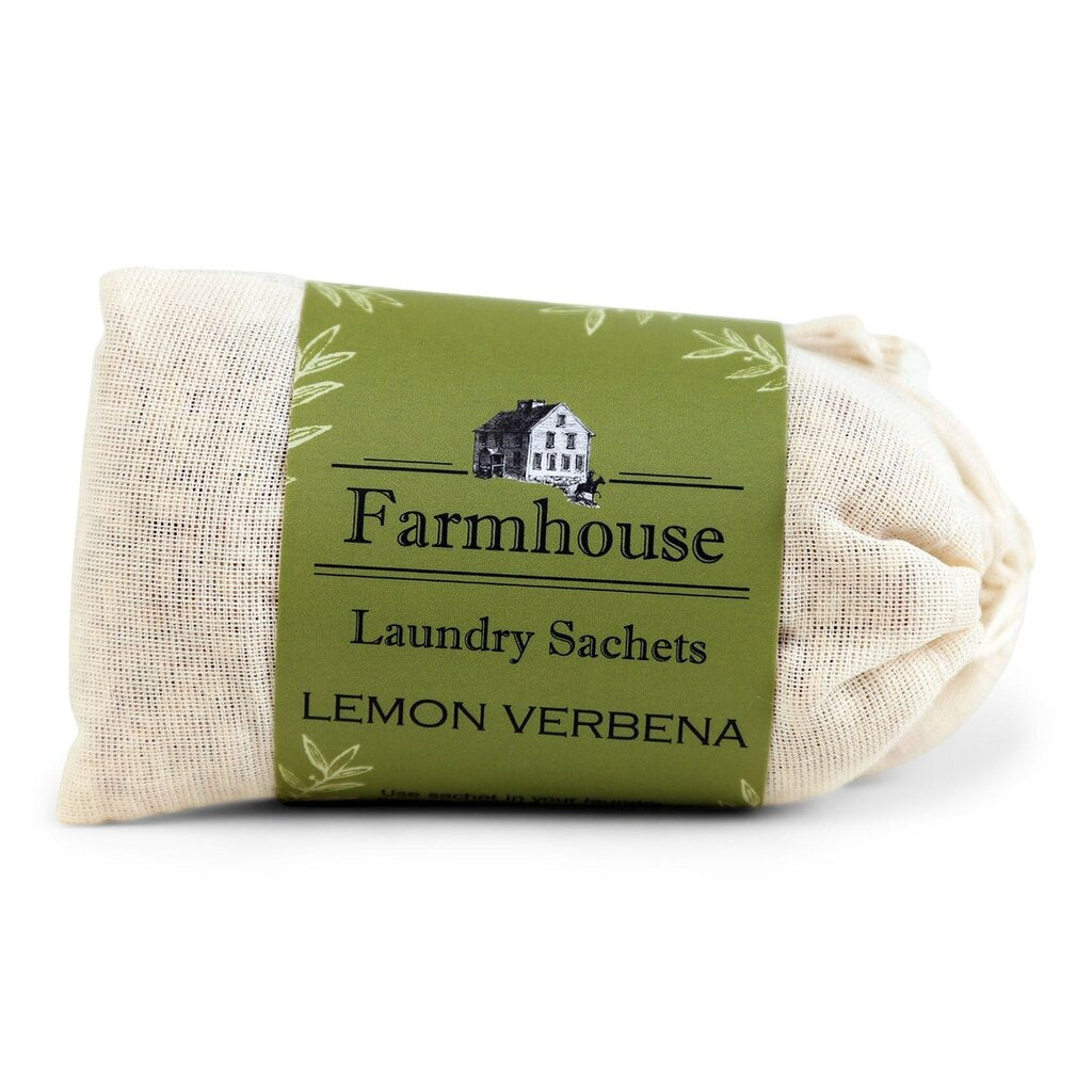 Lemon Verbena Farmhouse Laundry Sachet Pack of 3