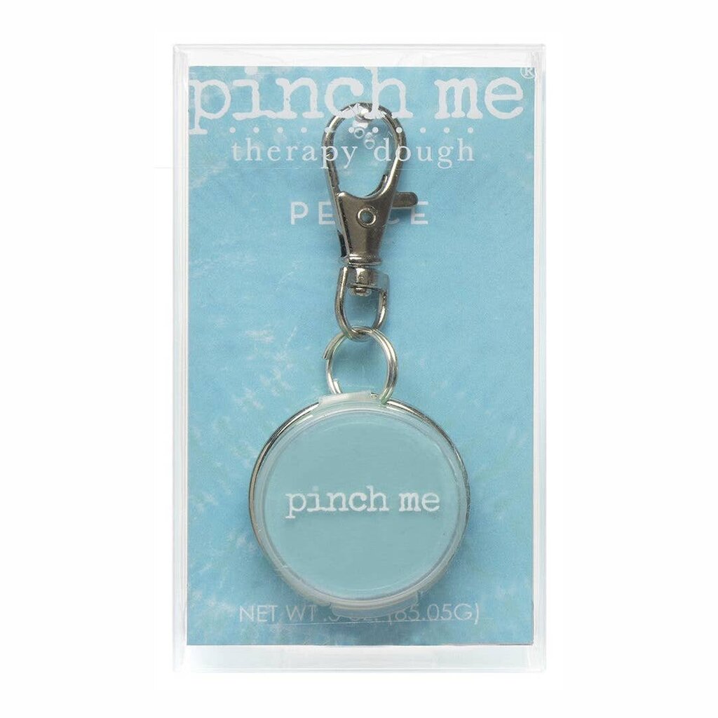PEACE pinch me therapy dough locket