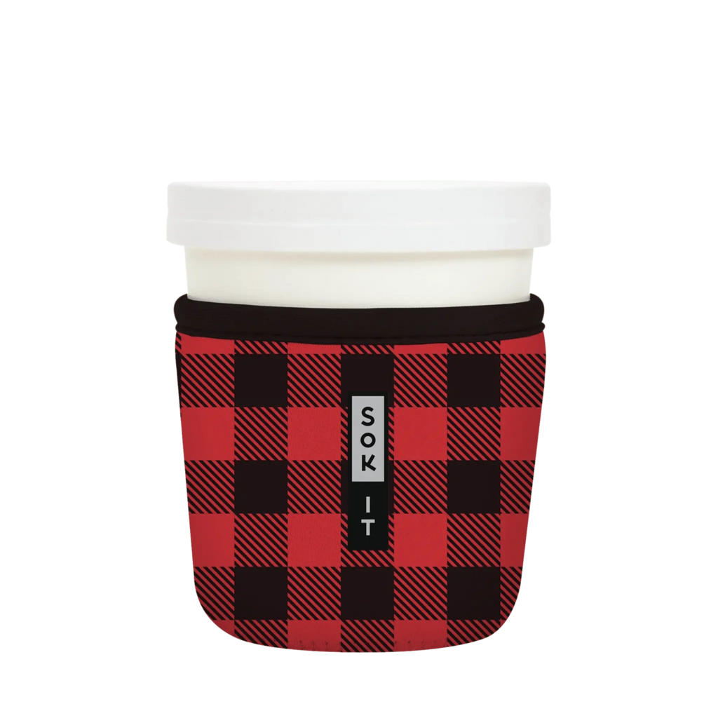 Buffalo Check Ice Cream Sok ICS-X073-ICP-L03-I-A-C01
