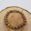 SISTER Handmade Natural Stone Beaded Bracelet BROWN