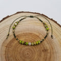 Boho Friendship Natural Stone Bracelet GREEN