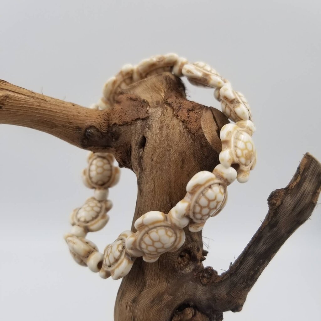 TURTLE Turquoise Bracelet IVORY