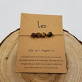 Natural Stone Handwoven Bracelet LEO