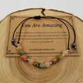 Handmade Natural Stone Bracelet - You Are Amazing