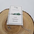 Handmade Birthday Stone Natural Stone Bracelet MAY