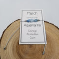 Handmade Birthday Stone Natural Stone Bracelet MARCH