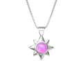 Teeny Star Pendant Polished PINK PEN-046-PP
