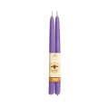 Lilac 12" 100% Beeswax Hand Dipped Taper Candle
