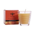 Beehive Beeswax Aromatherapy Glass Candle Rejuvenation (Sweet Orange + Clove Bud)