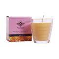 Beeswax Aromatherapy Glass Candle Love (Geranium + Ylang Ylang)