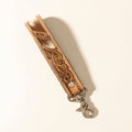 Sedona Blaze Handtooled Leather Myra Keyfob Bronze Ember S-14023