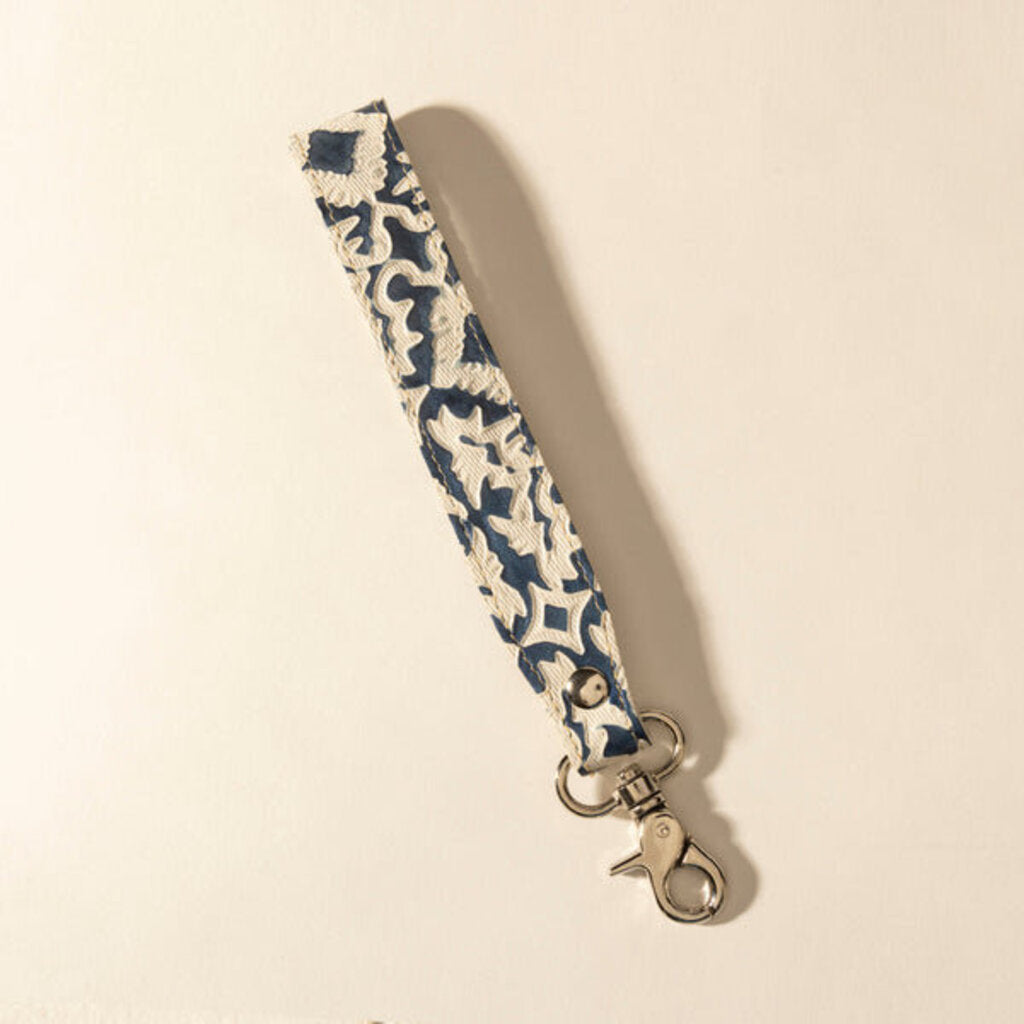 Mojave Day Leather Myra Keyfob Dark Ivory S-13814