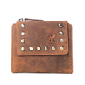Yellowstone Westmere Studded Myra Credit Card Holder Amber S-13308