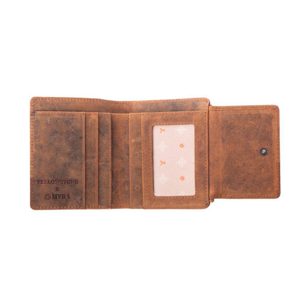 Yellowstone Westmere Studded Myra Credit Card Holder Amber S-13308