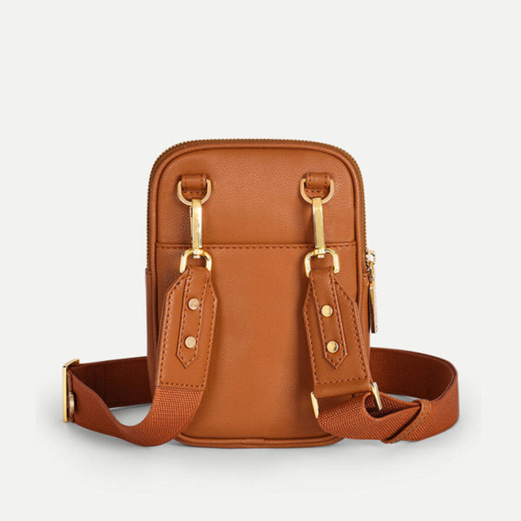 Mira & Moss Iris Mini Crossbody Myra Bag Tan MM-00118