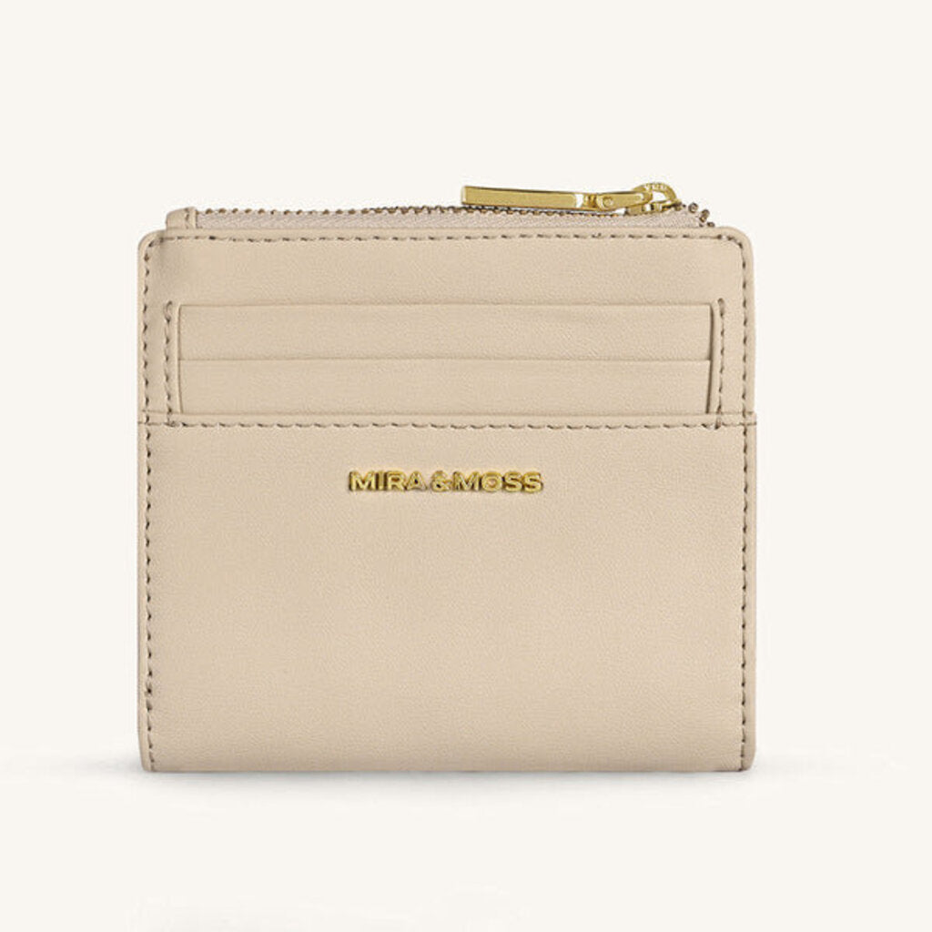 Mira & Moss Regina Compact Myra Wallet - Light Taupe MM-00105