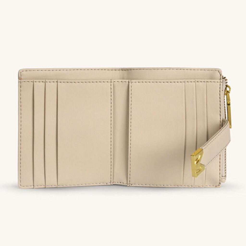Mira & Moss Regina Compact Myra Wallet - Light Taupe MM-00105
