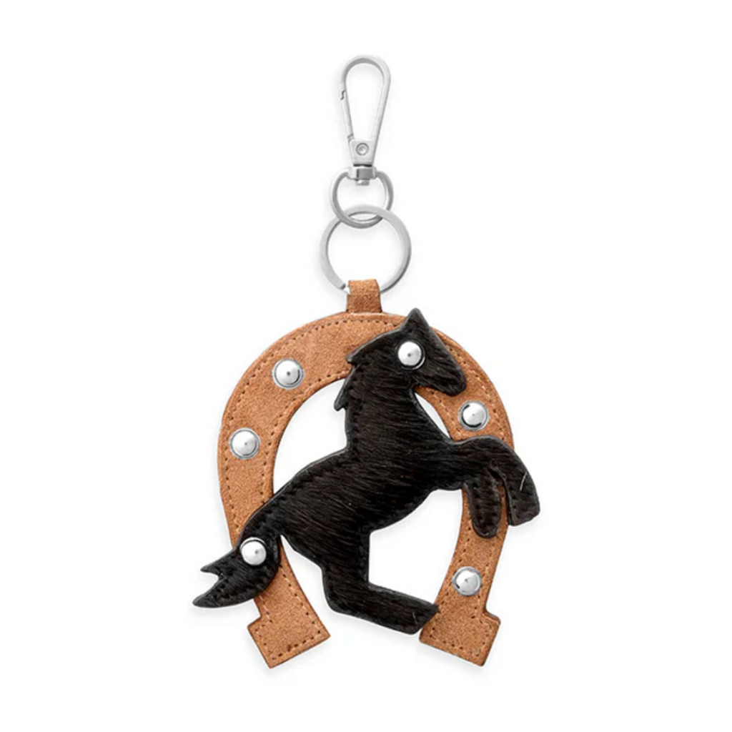 Lucky Pony Horseshoe Key Fob S-11627