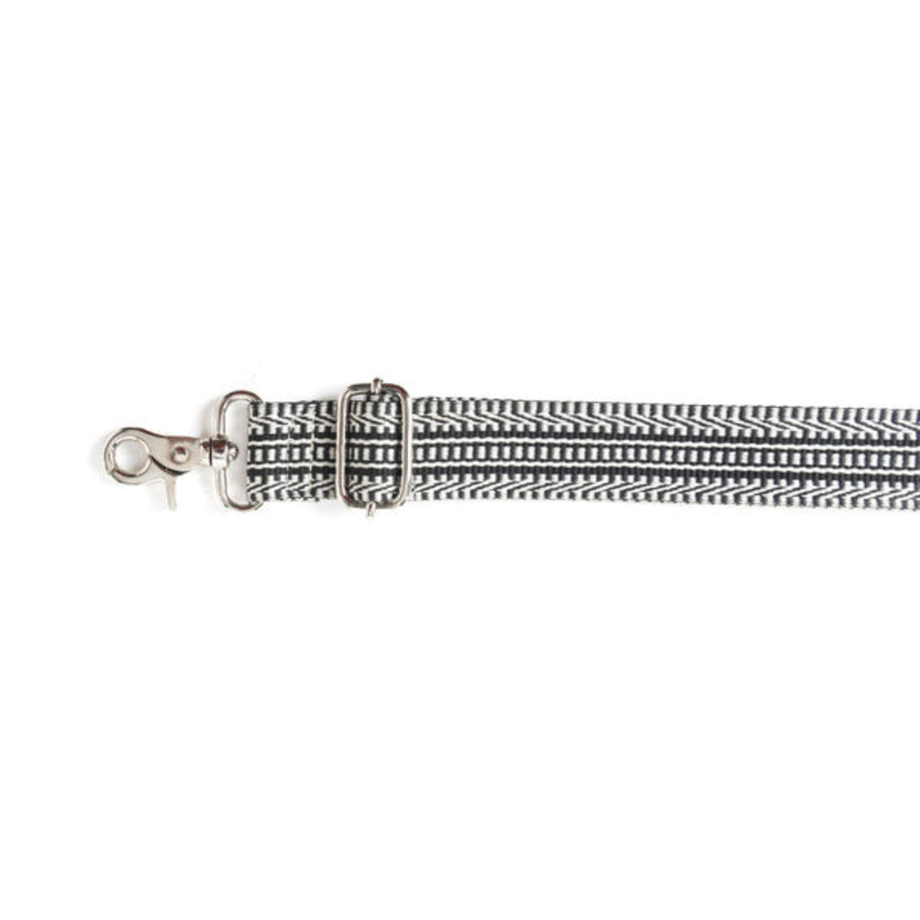Geometric Vista Accessory Strap In Gray S-11865