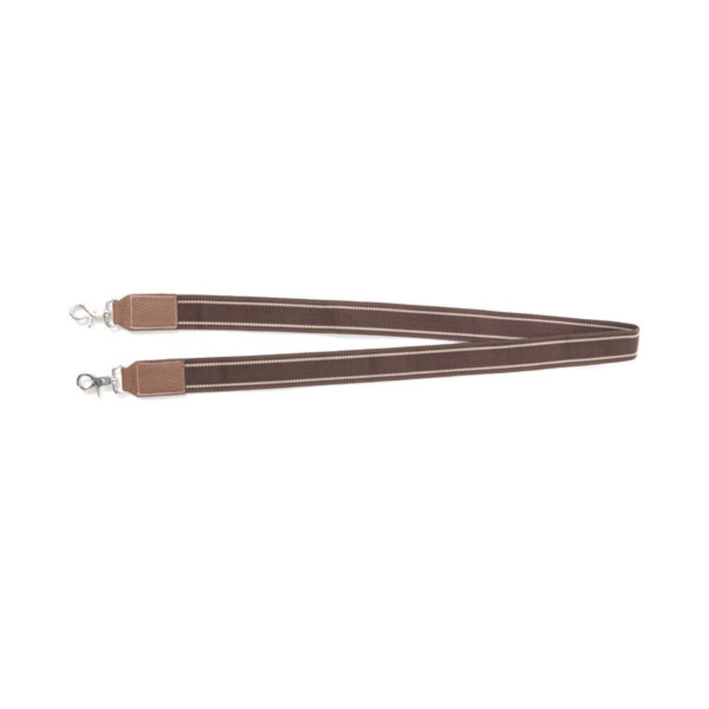 Millingston Canvas Accessory Strap in DARK BROWNS-11854