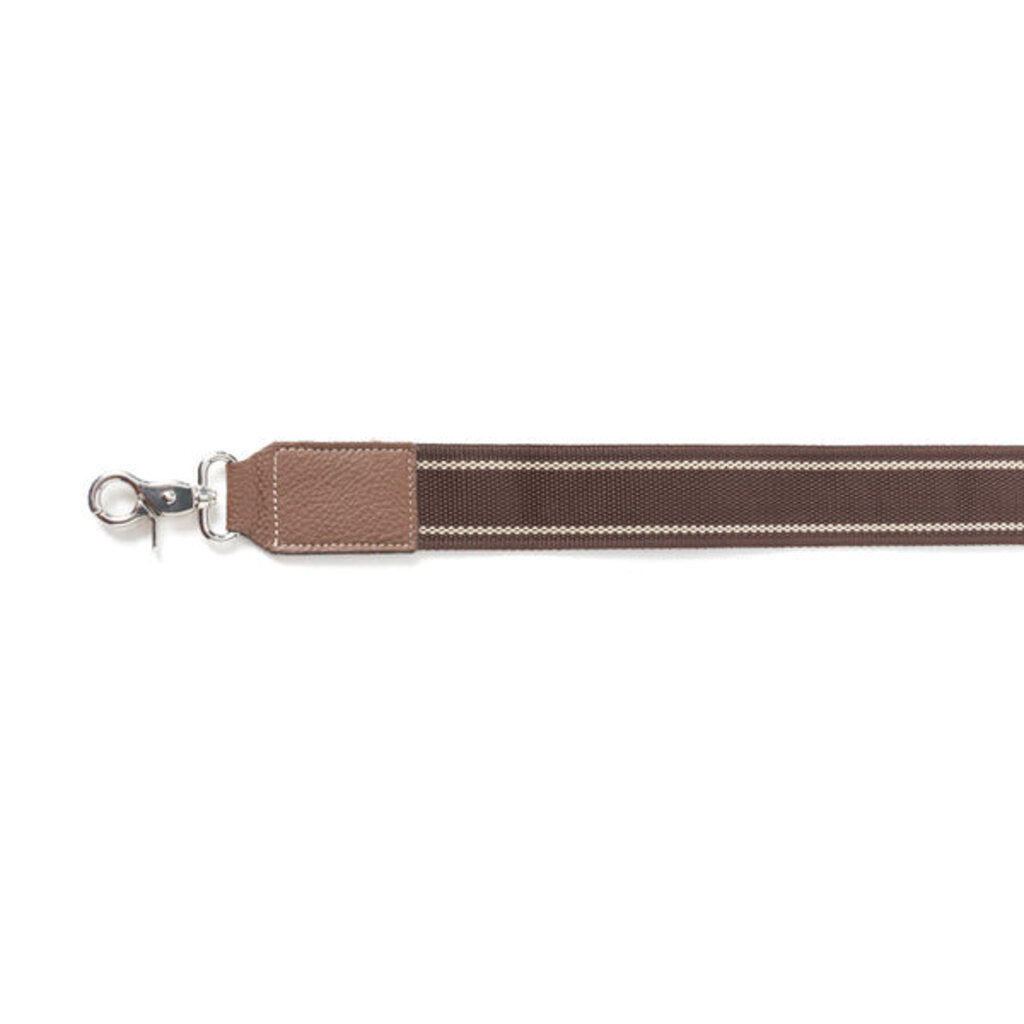 Millingston Canvas Accessory Strap in DARK BROWNS-11854