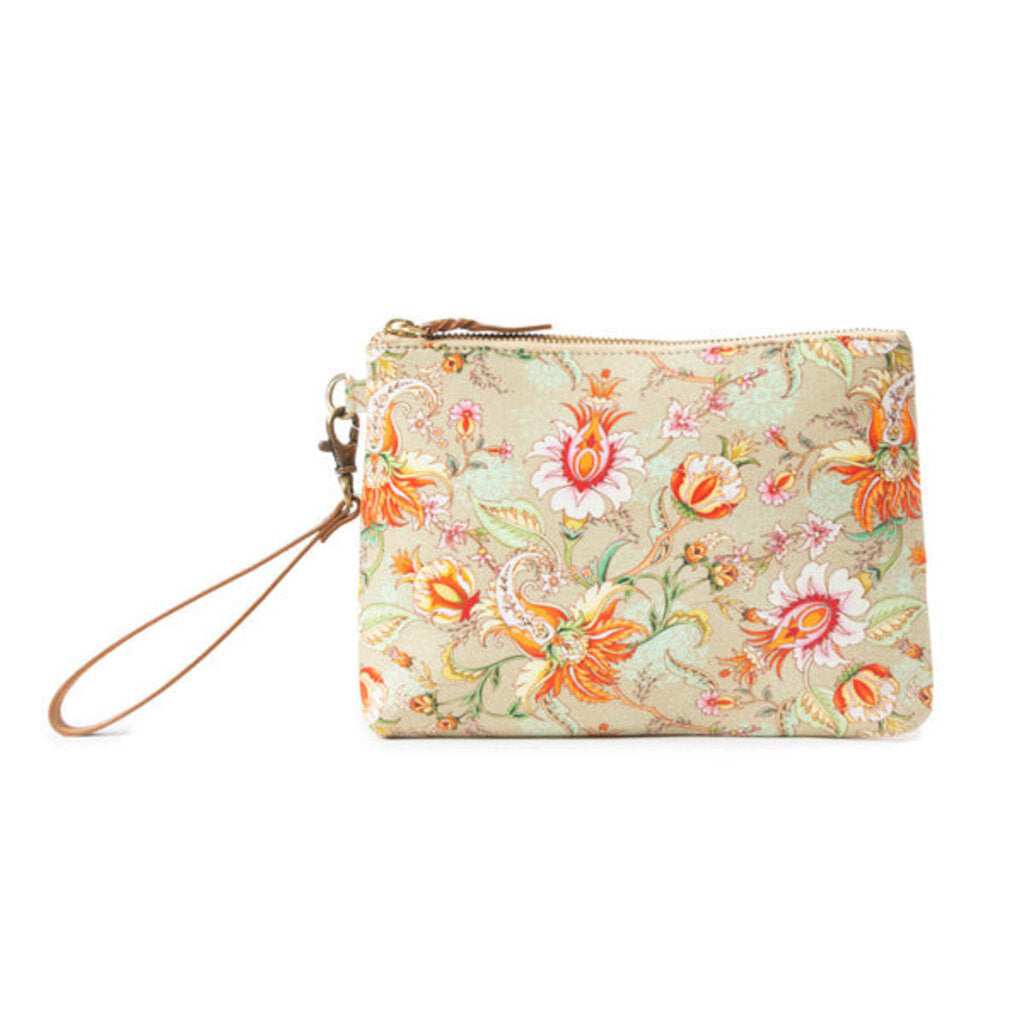 Peace & Serenity Blossoms Myra Clutch Bag in BEIGE S-11890