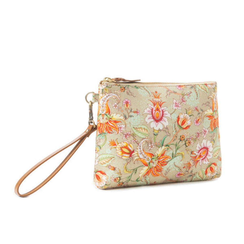 Peace & Serenity Blossoms Myra Clutch Bag in BEIGE S-11890