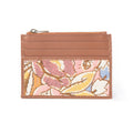 Pastel Desert Sunrise Myra Credit Card Holder in Pink & Brown S-11728
