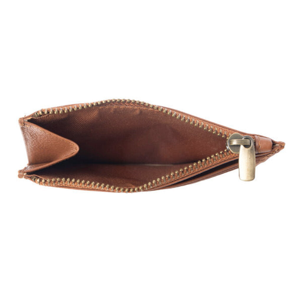 Pastel Desert Sunrise Myra Credit Card Holder in Pink & Brown S-11728