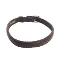 Rio Correr Leather Dog Collar in Chocolate S-10641 SM