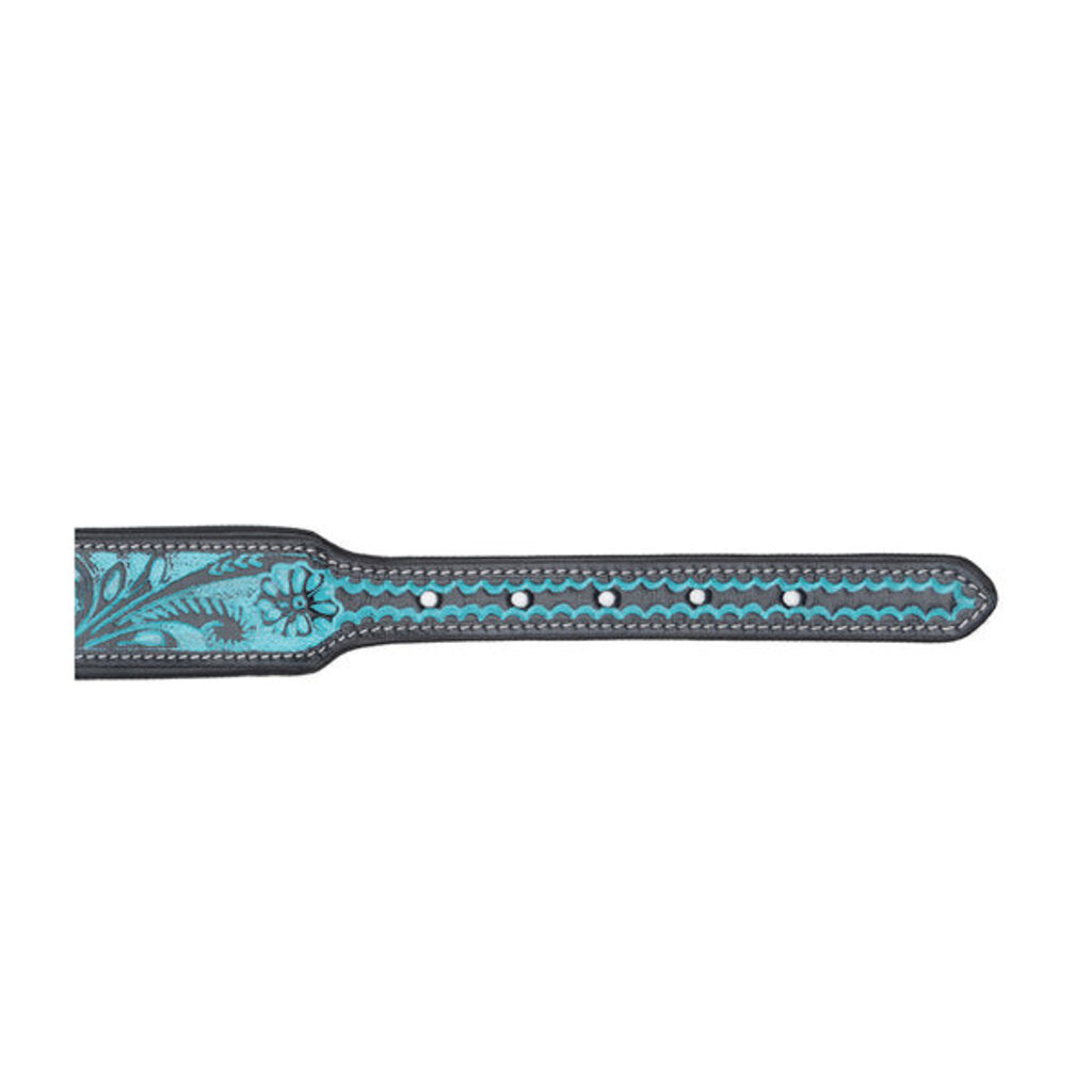 Durango Daisy Hand Tooled Dog Collar S-10202 SM