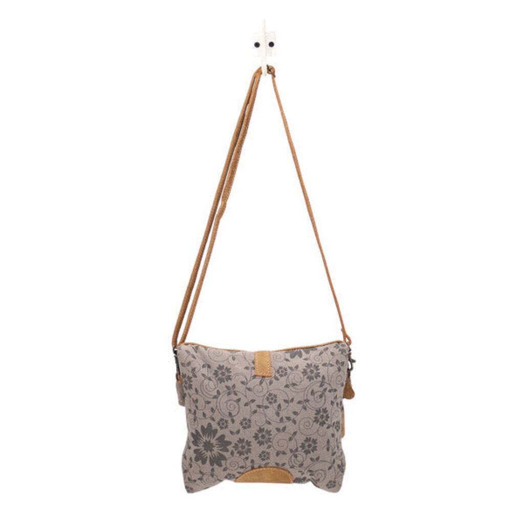 Teal and Tan Crossbody Myra Bag S-1483