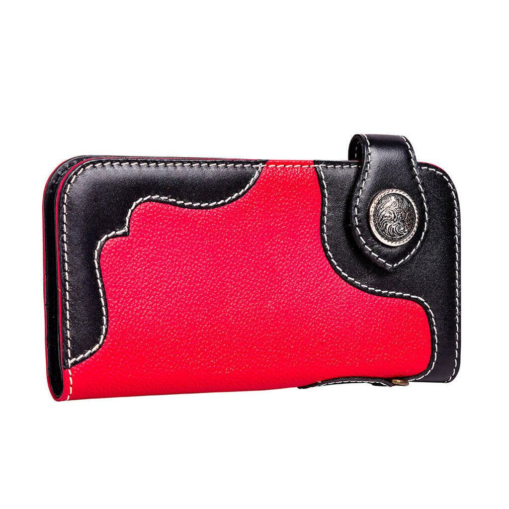 Elkerson Ridge Wallet Black & Red Myra S-9401