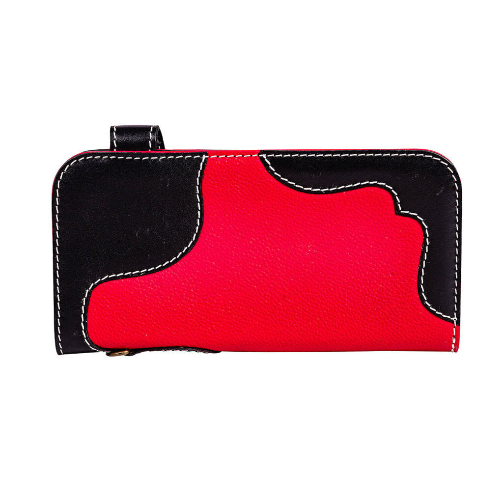 Elkerson Ridge Wallet Black & Red Myra S-9401