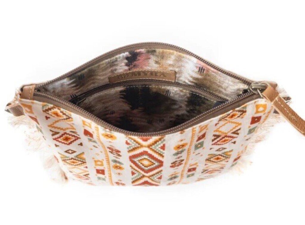 Beautiful Tapestry Myra Crossbody Bag In OFF WHITE S-10913