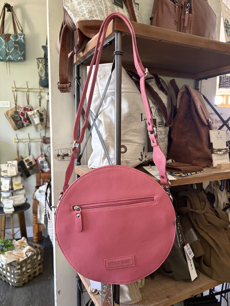 Magna Fall Large Round Leather Myra Bag S-9423