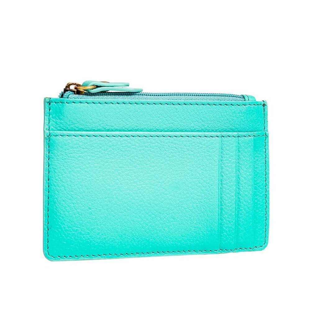 Foothill Creek Double Credit Card Holder Turquoise S-9336