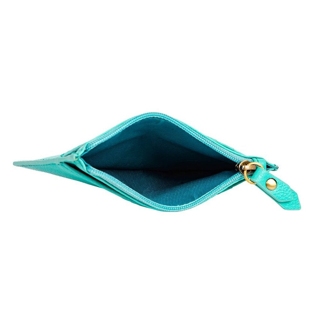 Foothill Creek Double Credit Card Holder Turquoise S-9336