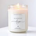 No Words Just Hugs Warm Wishes Soy Cande 8 oz