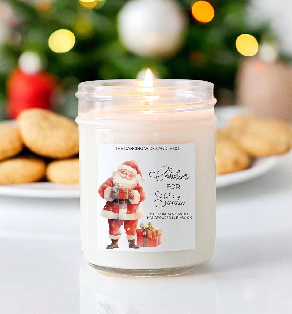 Cookies For Santa 4 oz Soy Candle
